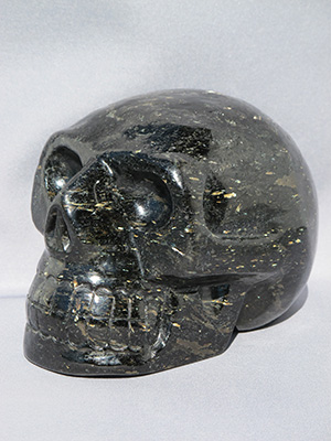 Nuummite Crystal Skulls