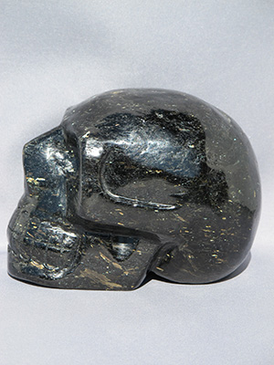 Nuummite Crystal Skulls