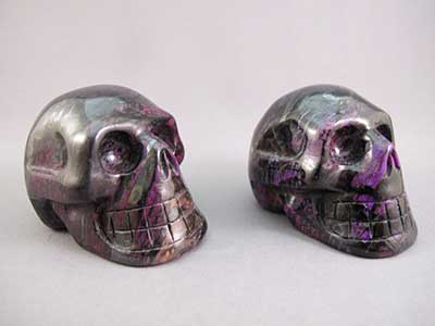 Sugulite Crystal Skull