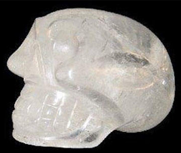 Ancient crystal skull MAYA